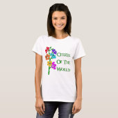 Wereldburger T-shirt (Voorkant volledig)
