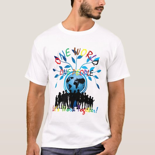 Wereldburger Verenigd T-shirt (Voorkant)