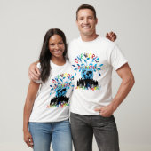 Wereldburger Verenigd T-shirt (Unisex)