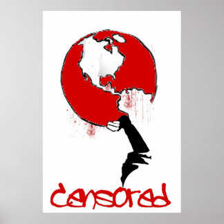 Wereldcensuur Poster