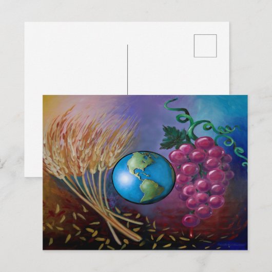 Wereldcommuniqué zondag briefkaart (Voorkant / Achterkant)