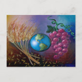 Wereldcommuniqué zondag briefkaart (Voorkant)