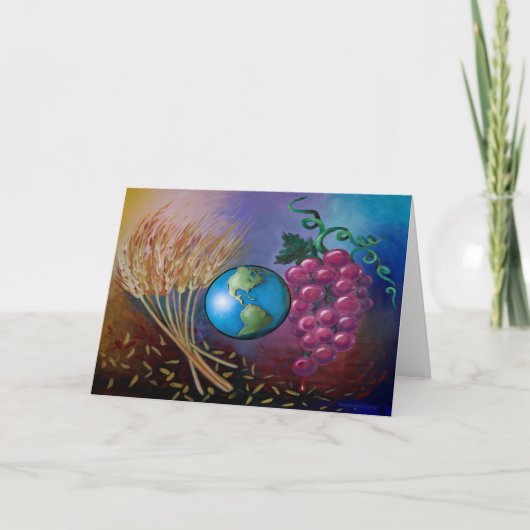 Wereldcommuniqué zondag kaart (Voorkant)