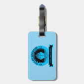 wereldcruise bagagelabel (Achterkant verticaal)