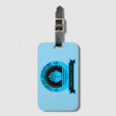 wereldcruise bagagelabel (Voorkant (verticaal))