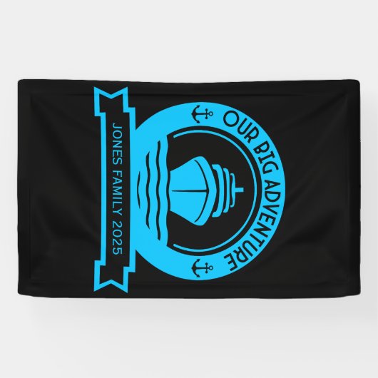 wereldcruise spandoek (Horizontaal)