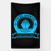 wereldcruise spandoek (Verticaal)