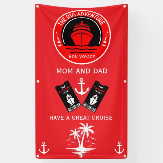 Wereldcruise Spandoek (Verticaal)