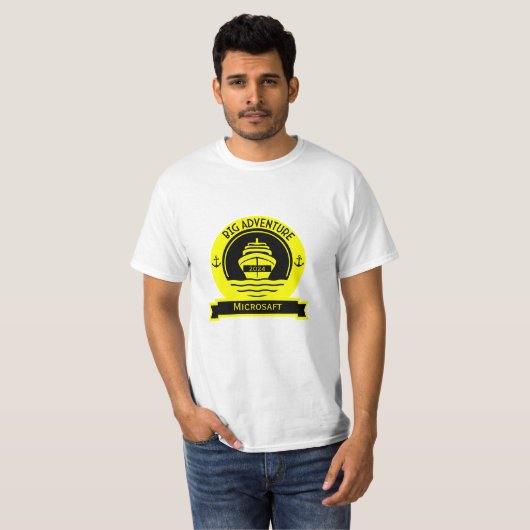 wereldcruise t-shirt (Voorkant volledig)