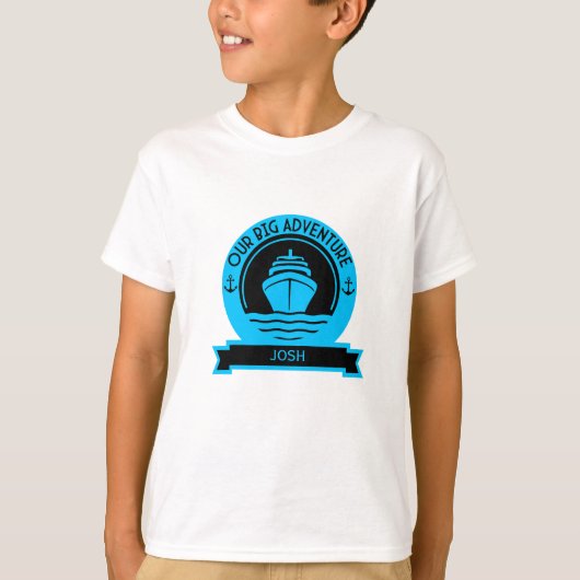 wereldcruise t-shirt (Voorkant)