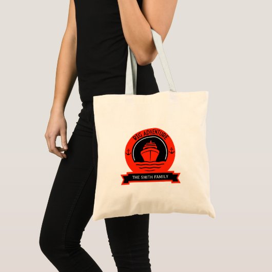 wereldcruise tote bag (Voorkant (product))