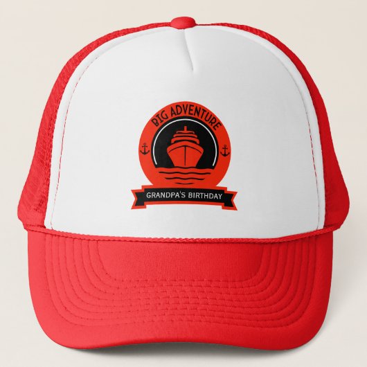 wereldcruise trucker pet (Voorkant)