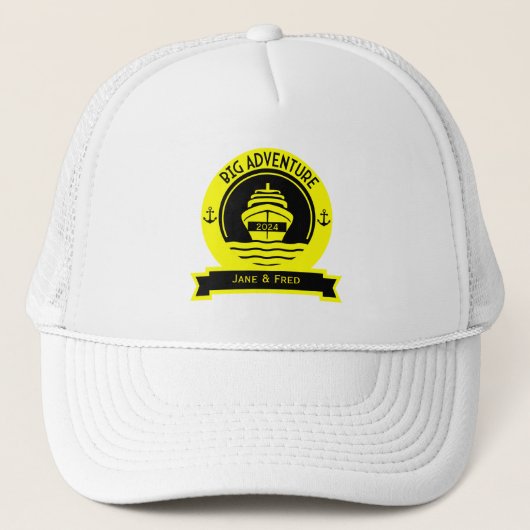 wereldcruise trucker pet (Voorkant)