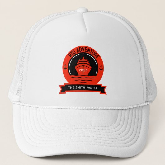 wereldcruise trucker pet (Voorkant)