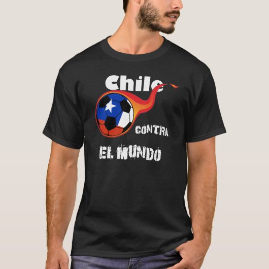 Wereldcup - Chili vs. het WK T-shirt (Voorkant)