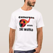 Wereldcup - Kameroen versus de wereld T-shirt (Voorkant)