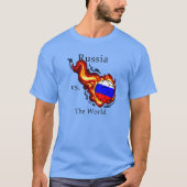 Wereldcup - Rusland versus de wereld T-shirt (Voorkant)