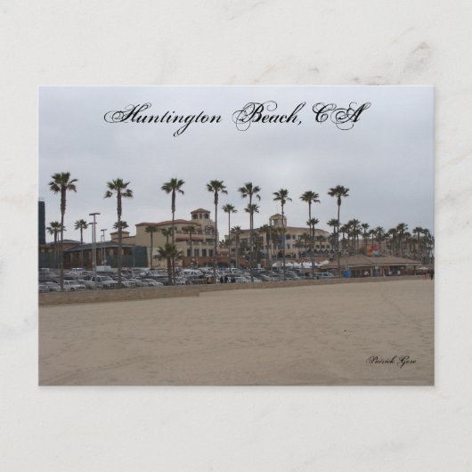 Werelddag in Huntington Beach Briefkaart (Voorkant)