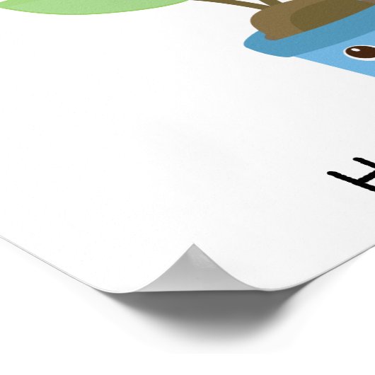 Werelddag tweetalig Spaans Poster (Hoek)