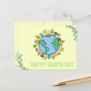 Werelddag van de Aarde Briefkaart