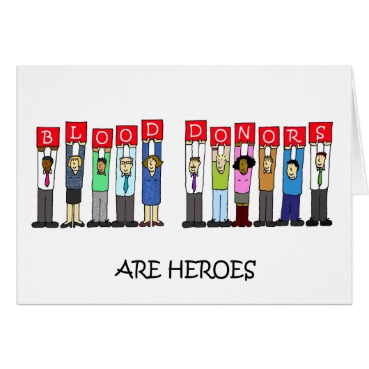 Werelddag van de bloeddonatie 14 juni (Voorkant Horizontaal)