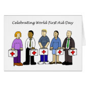 Werelddag van de eerste hulp september (Voorkant Horizontaal)