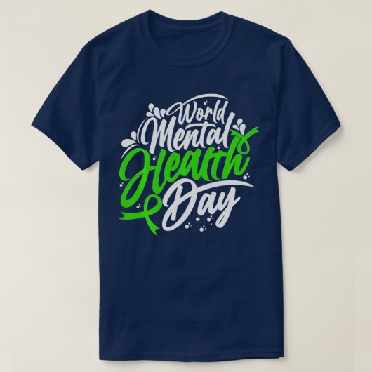 Werelddag van de geestelijke gezondheid, geestelij t-shirt (Design voorkant)