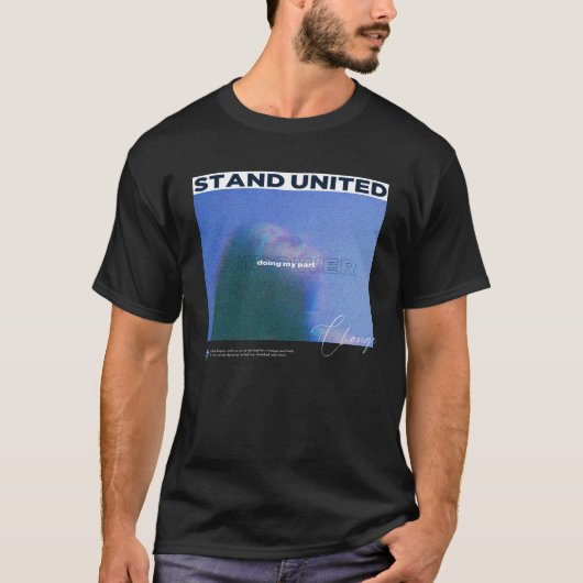 Werelddag van de Geestelijke Gezondheid - Stand Un T-shirt (Voorkant)