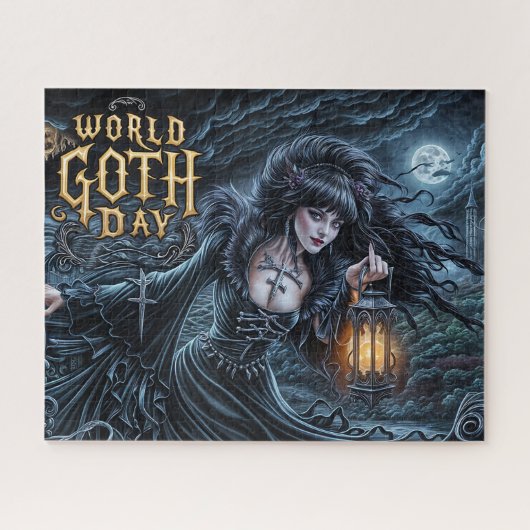 Werelddag van de Gothic Legpuzzel (Horizontaal)