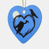 Werelddag van de Gothic - Ornament met vogels en m (Links)