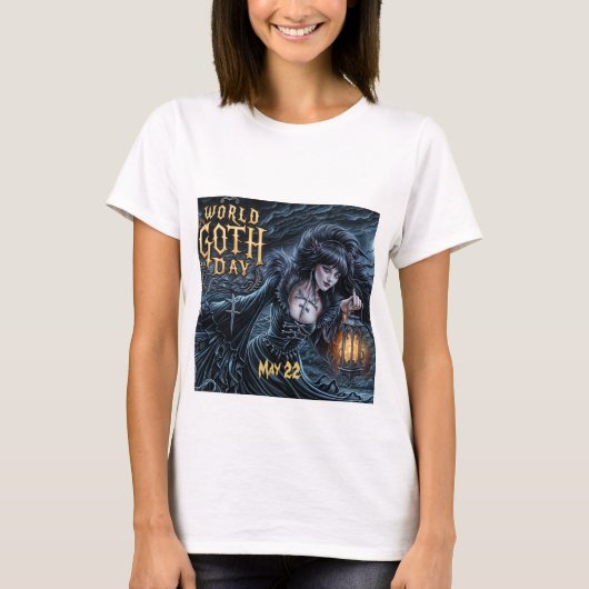 Werelddag van de Gothic T-shirt (Voorkant)