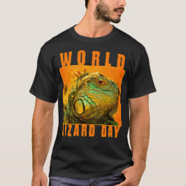 Werelddag van de hagedis, iguana t-shirt