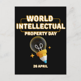 Werelddag van de Intellectuele Eigendom Briefkaart
