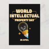 Werelddag van de Intellectuele Eigendom Briefkaart (Voorkant)
