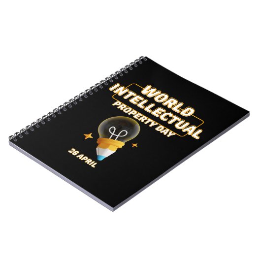 Werelddag van de Intellectuele Eigendom Notitieboek (Linkerzijde)
