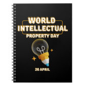 Werelddag van de Intellectuele Eigendom Notitieboek (Voorkant)