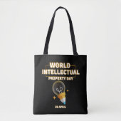 Werelddag van de Intellectuele Eigendom Tote Bag (Voorkant)