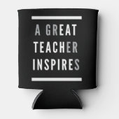 Werelddag van de Internationale Teachers Eat Teach Blikjeskoeler (Voorkant)