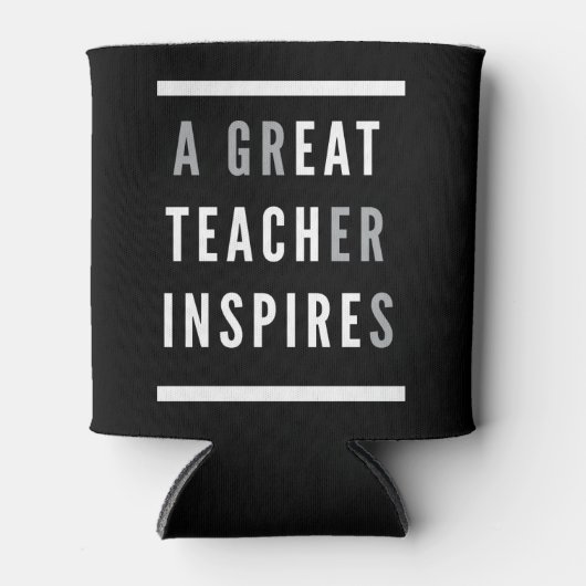 Werelddag van de Internationale Teachers Eat Teach Blikjeskoeler (Voorkant)