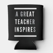 Werelddag van de Internationale Teachers Eat Teach Blikjeskoeler (Achterkant)