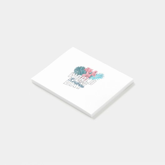 Werelddag van de Kindheid Post-it® Notes (Schuin)