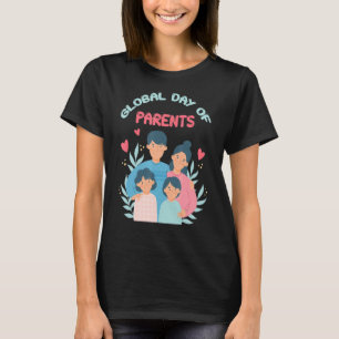 Werelddag van de Ouders 1 juni Verenigde Naties T-shirt