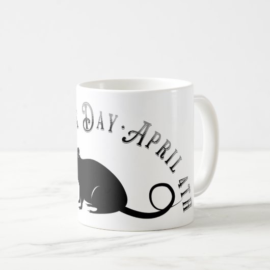 Werelddag van de Rat Koffiemok (Voorkant rechts)