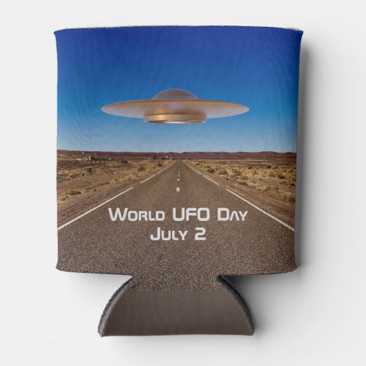 Werelddag van de UFO Blikjeskoeler (Voorkant)