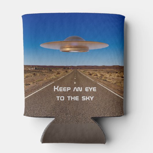 Werelddag van de UFO Blikjeskoeler (Achterkant)