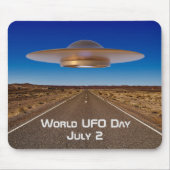 Werelddag van de UFO Muismat (Voorkant)