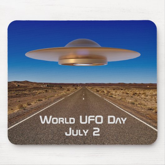 Werelddag van de UFO Muismat (Voorkant)