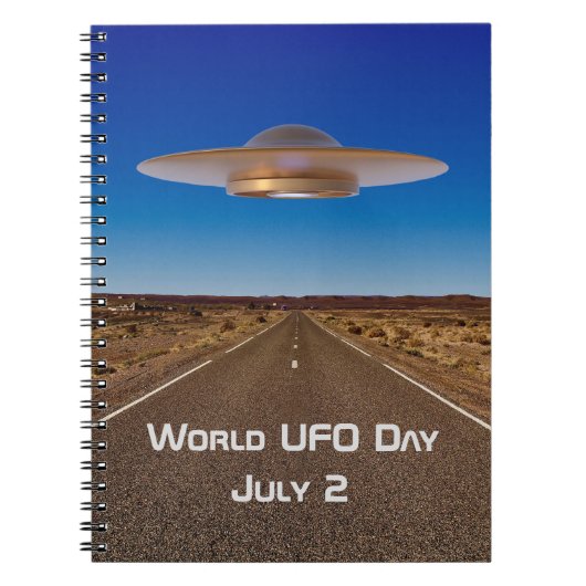 Werelddag van de UFO Notitieboek (Voorkant)