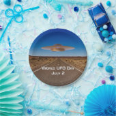 Werelddag van de UFO Papieren Bordje (Feest)