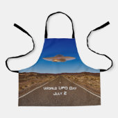 Werelddag van de UFO Schort (Voorkant)